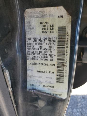 1N4EB31P2RC851439 1994 Nissan Sentra E