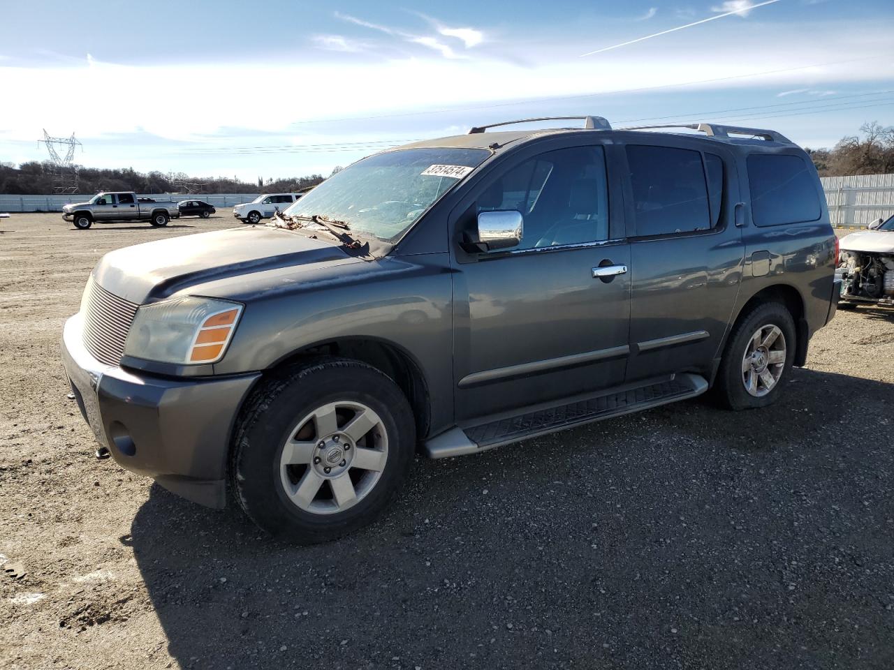 2004 Nissan Armada at CA Anderson Copart lot 37514574