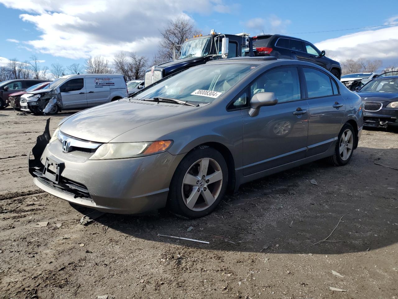 1hgfa168x7l022043 1HGFA168X7L022043 2007 Honda Civic Ex