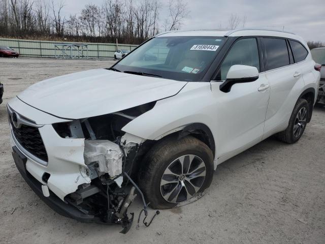 VIN 5TDHZRBH6MS091035 2021 Toyota Highlander, Xle no.1