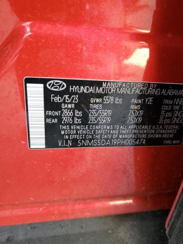 2023 HYUNDAI SANTA FE L - 5NMS5DA19PH005474