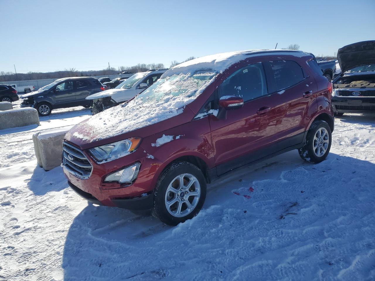 2020 Ford Ecosport Se vin: MAJ6S3GL2LC389741