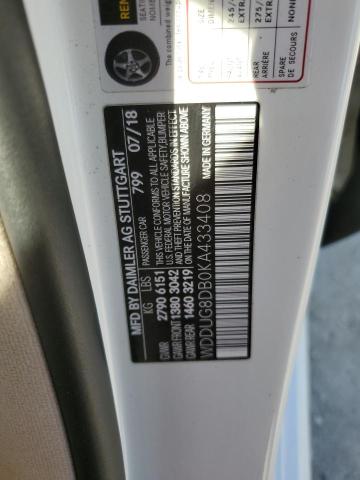 2019 MERCEDES-BENZ S 560 - WDDUG8DB0KA433408