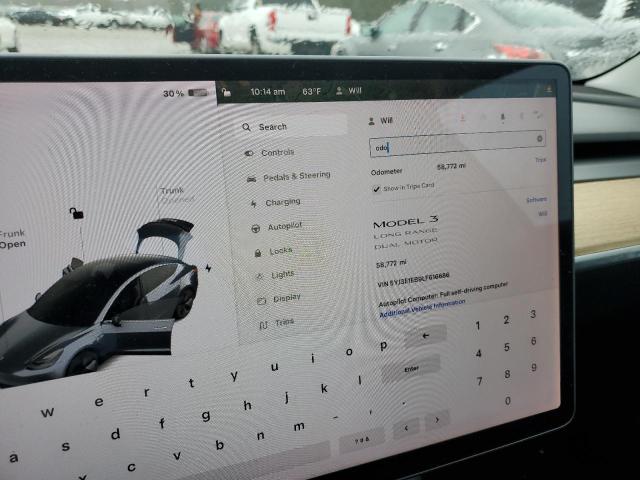 5YJ3E1EB9LF616686 | 2020 TESLA MODEL 3