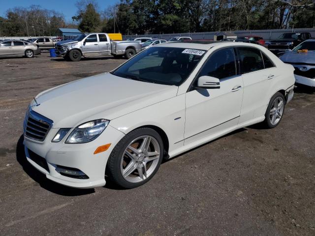 MERCEDES-BENZ E 350 2012 white sedan 4d gas WDDHF5KB5CA604497 photo #1