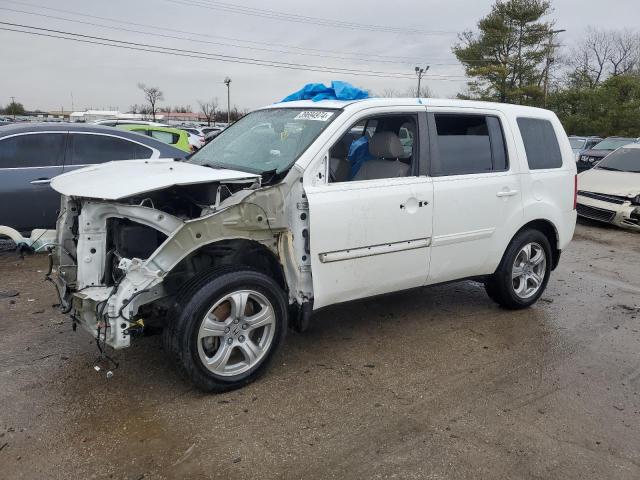 Lot #2339232059 2015 HONDA PILOT EXL salvage car
