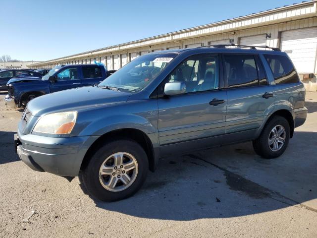 Lot #2438527517 2005 HONDA PILOT EXL salvage car