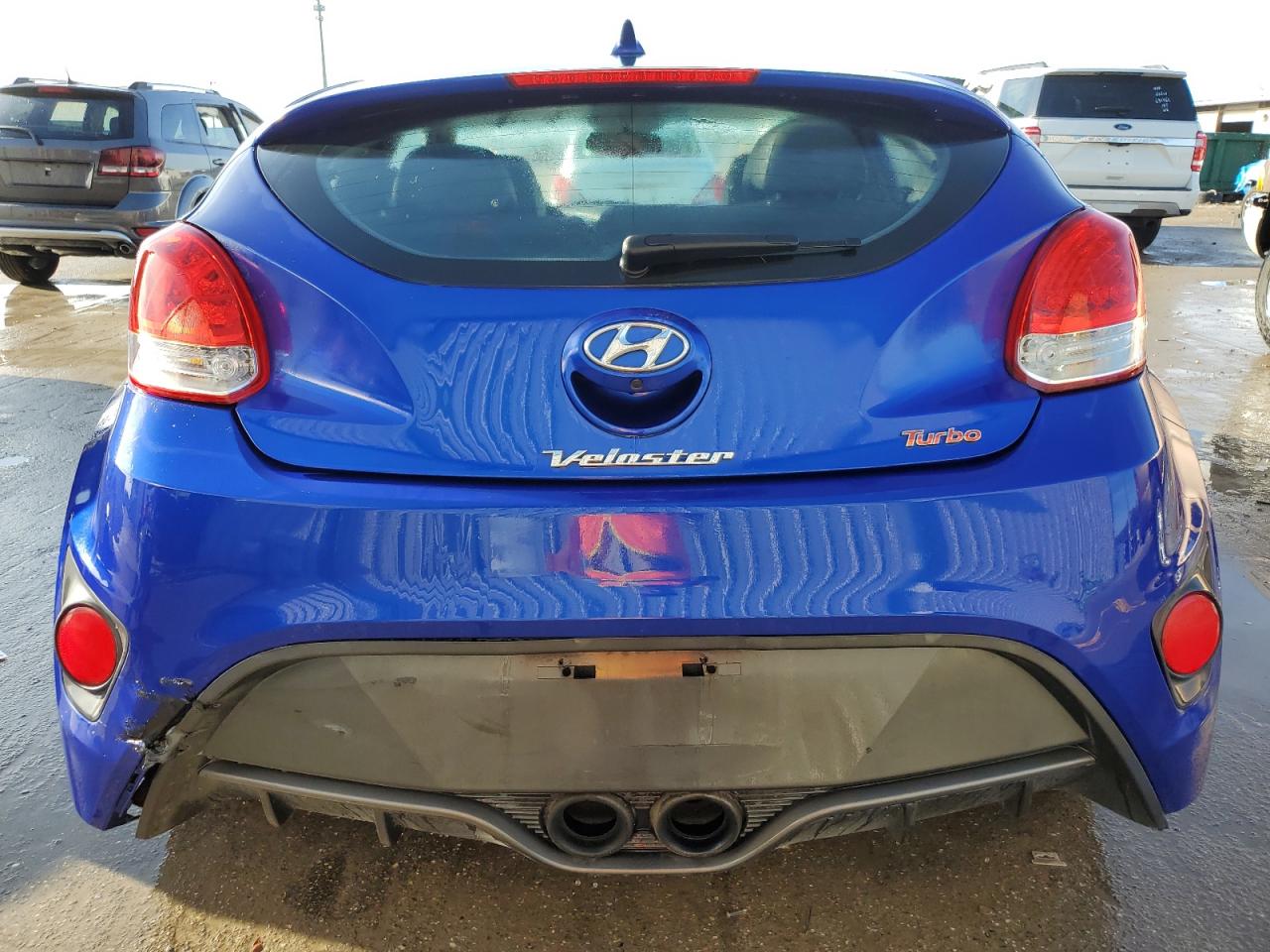 KMHTC6AE1EU205615 2014 Hyundai Veloster Turbo