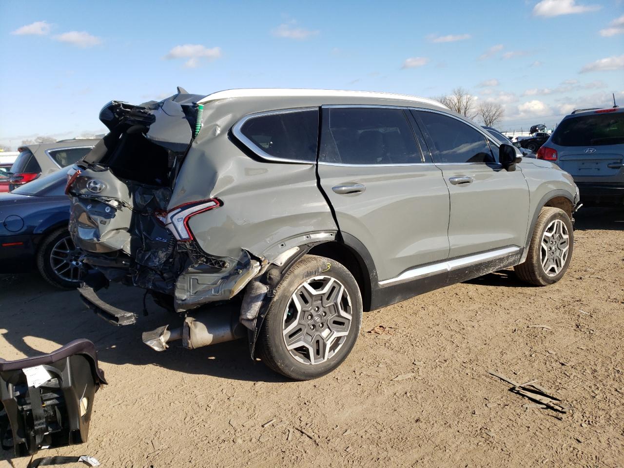 Lot #2945441726 2021 HYUNDAI SANTA FE L