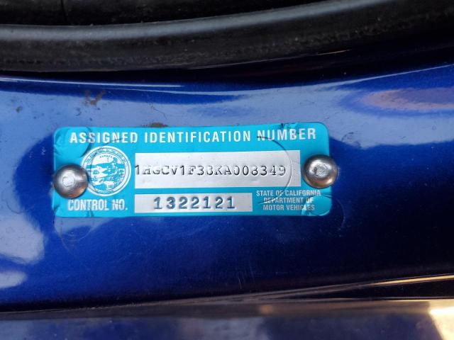 2019 HONDA ACCORD SPO - 1HGCV1F38KA008349
