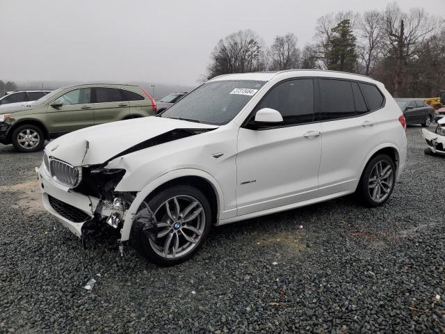 2017 BMW X3 XDRIVE2 5UXWX9C38H0W75279