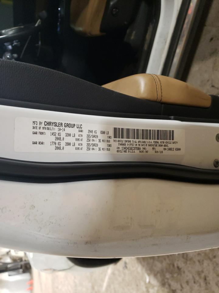 1C4RDHEG6EC975964 2014 Dodge Durango Citadel 1C4RDHEG6EC975964 2014 Dodge Durango Citadel