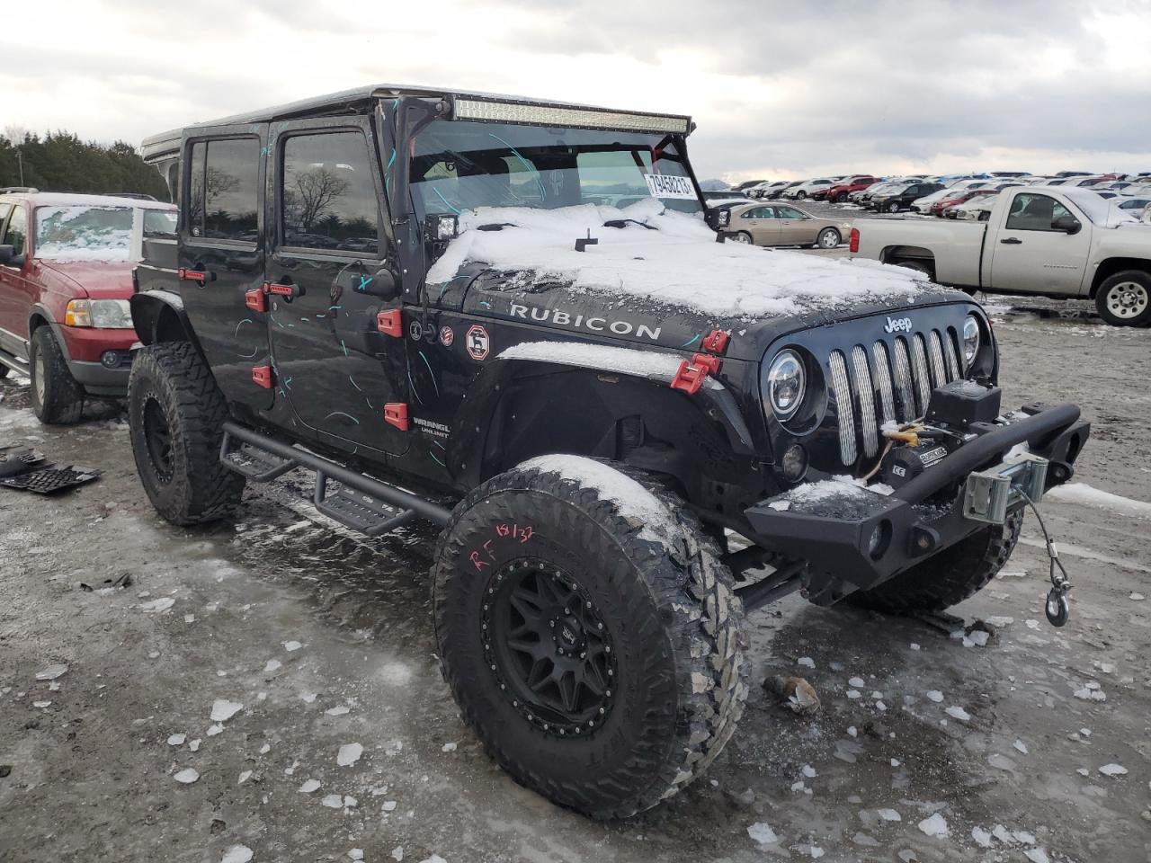 1C4BJWFG4DL537746 2013 Jeep Wrangler Unlimited Rubicon