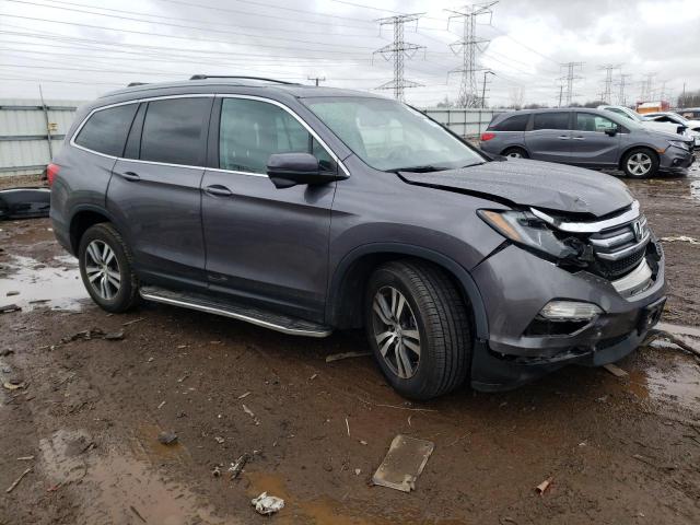 Lot #2376157190 2018 HONDA PILOT EXL salvage car