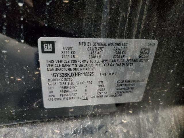 2017 CADILLAC ESCALADE L - 1GYS3BKJXHR110525