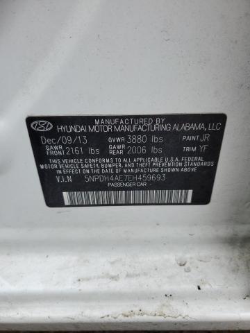 5NPDH4AE7EH459693 | 2014 HYUNDAI ELANTRA SE