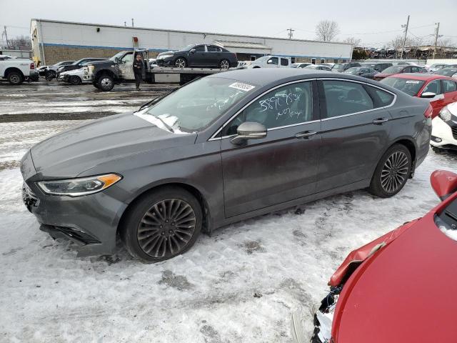 Lot #2473355087 2017 FORD FUSION SE salvage car