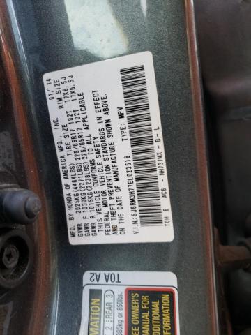 5J6RM3H77EL023516 | 2014 HONDA CR-V EXL