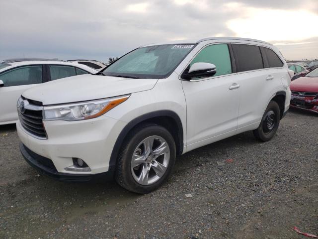 VIN 5TDYKRFH3FS075389 2015 Toyota Highlander, Limited no.1