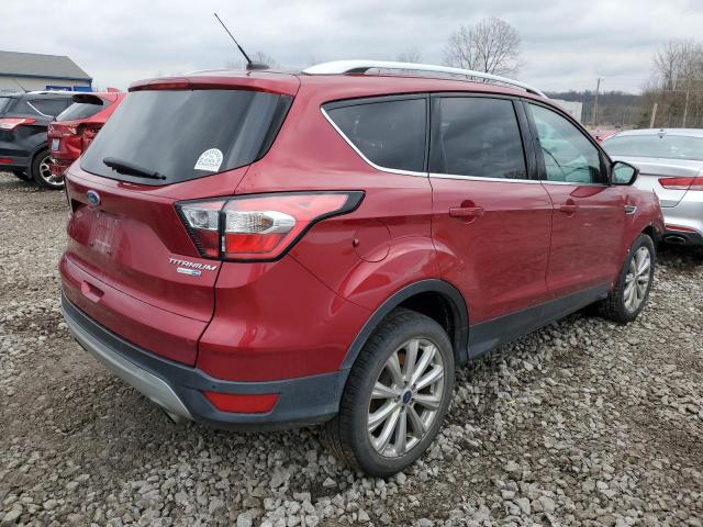 Vin: 1fmcu9j98hud60099, lot: 40793244, ford escape titanium 20173