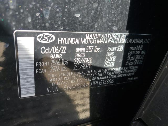 5NMS64AJ1PH513306 | 2023 Hyundai santa fe xrt