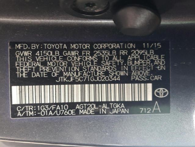 VIN 4T1BD1FK9EU099232 2014 Toyota Camry, Hybrid LE no.13