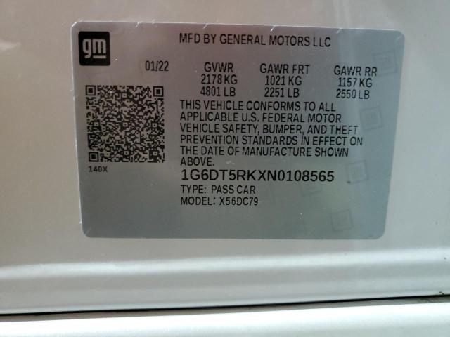 2022 CADILLAC CT5 PREMIU - 1G6DT5RKXN0108565