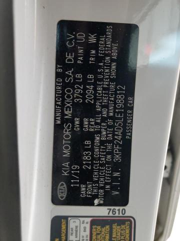 2020 KIA FORTE FE - 3KPF24AD5LE198812