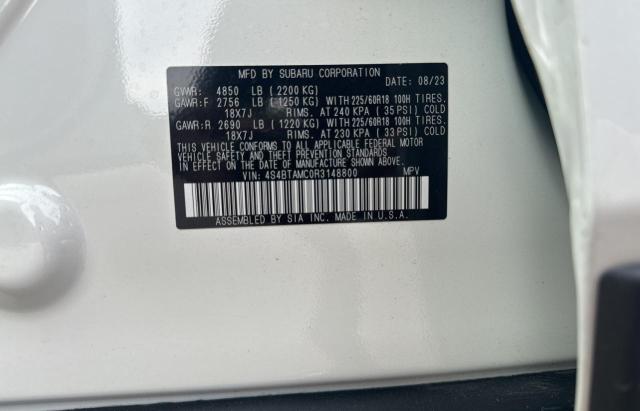 4S4BTAMC0R3148800 | 2024 SUBARU OUTBACK LI