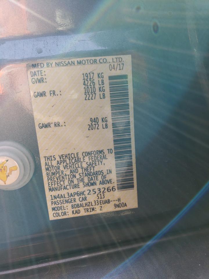 1N4AL3AP6HC253266 NISSAN ALTIMA 2017