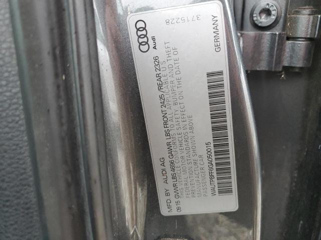 2016 AUDI A3 E-TRON - WAUTPBFF6GA050015