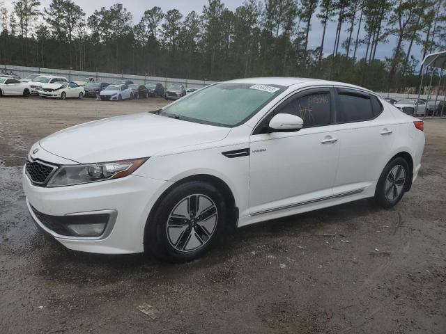 2013 Kia Optima Hybrid VIN: KNAGM4AD1D5058393 Lot: 81522013