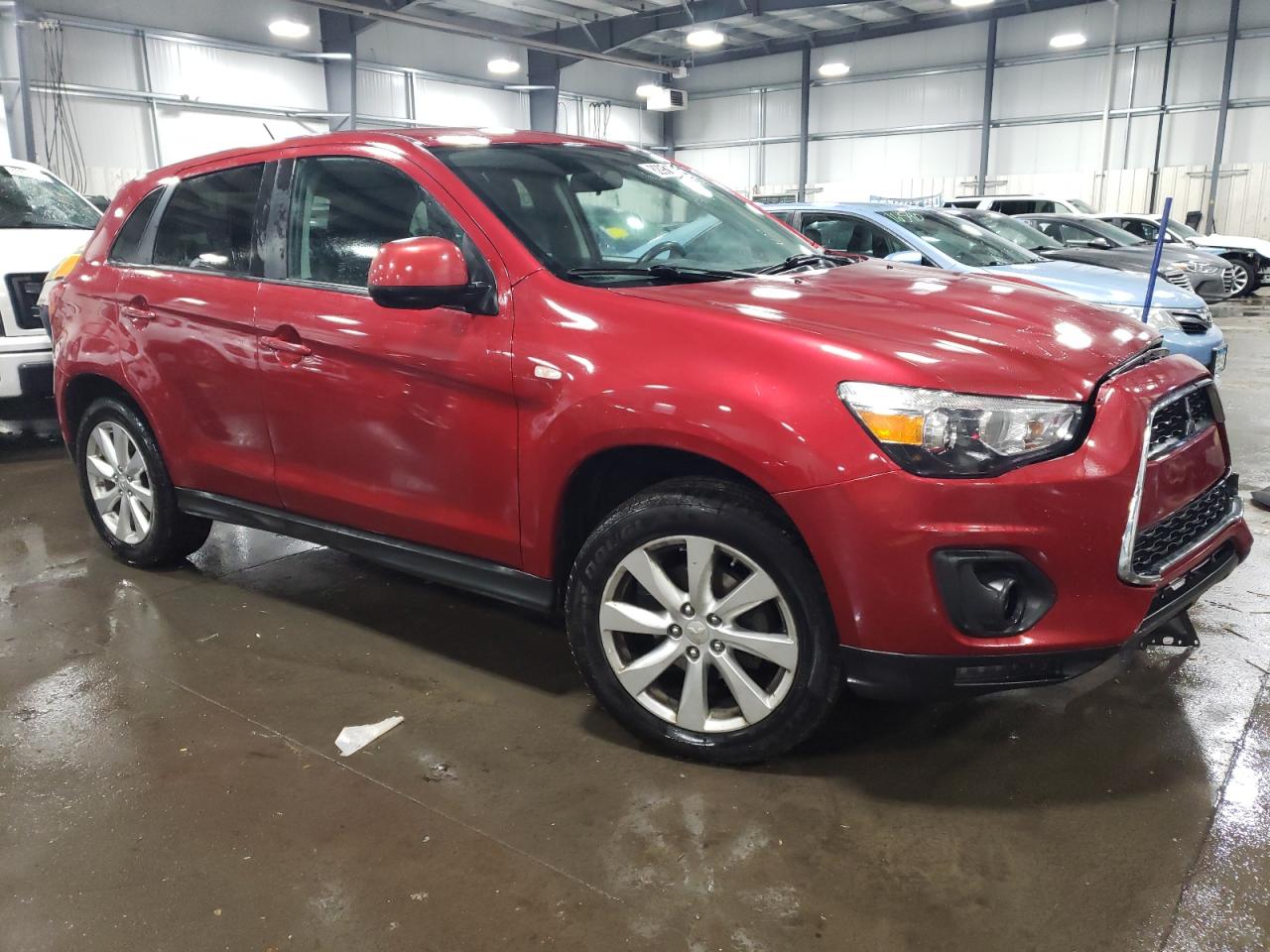 2015 Mitsubishi Outlander Sport Es vin: 4A4AR3AUXFE004204