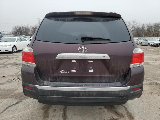 VIN 5TDZK3EH0DS131112 2013 Toyota Highlander, Base no.6