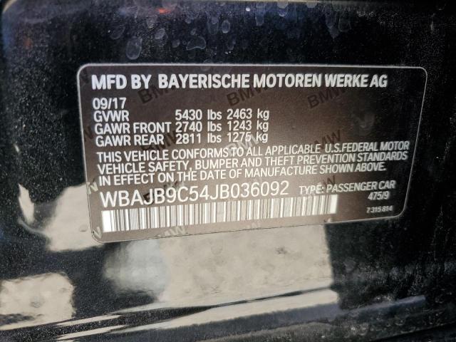 WBAJB9C54JB036092 2018 BMW M5, photo no. 13