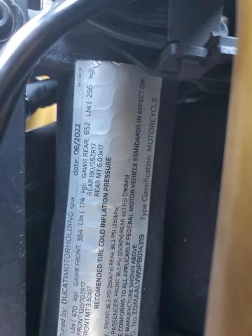 2023 DUCATI MULTISTRAD ZDMAALVW9PB014319