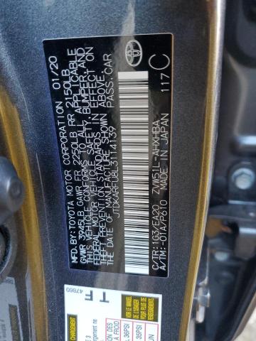 2020 TOYOTA PRIUS L - JTDKARFU8L3114139