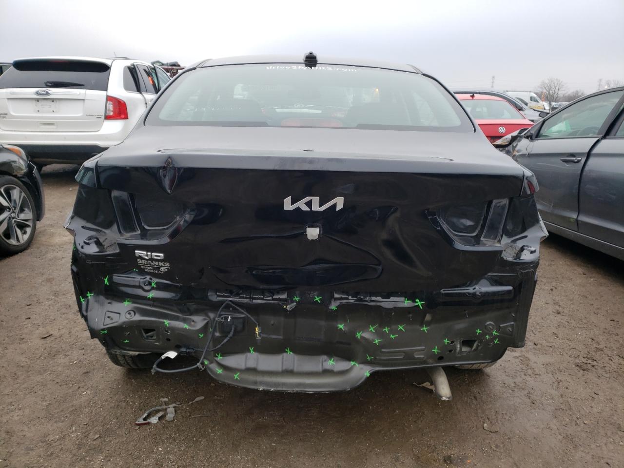 3KPA24AD8NE444653 2022 Kia Rio Lx