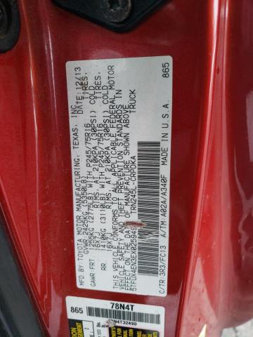 5TFUX4EN3EX025949 | 2014 TOYOTA TACOMA ACC