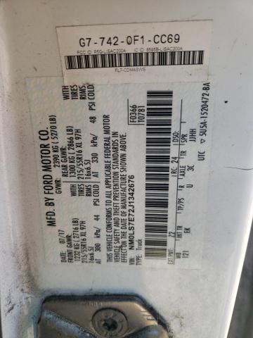 2018 FORD TRANSIT CO - NM0LS7E72J1342676