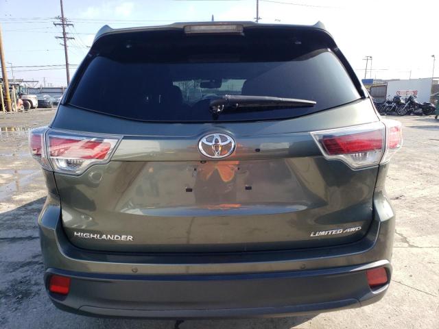 VIN 5TDDKRFH6FS212789 2015 Toyota Highlander, Limited no.6