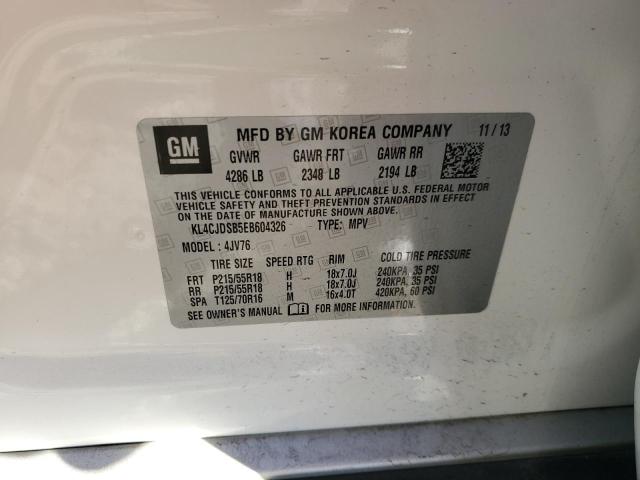 KL4CJDSB5EB604326 | 2014 BUICK ENCORE PRE