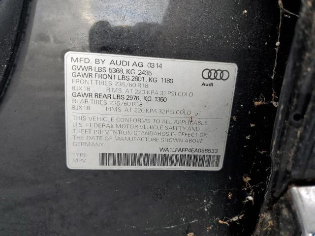 VIN WA1LFAFP4EA098533 2014 Audi Q5, Premium Plus no.12