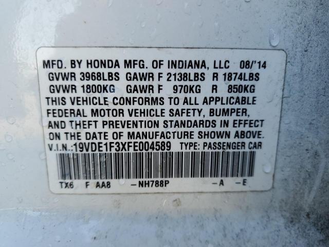 2015 ACURA ILX 20 - 19VDE1F3XFE004589