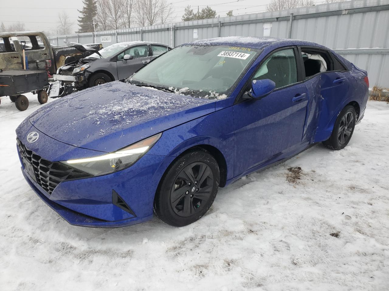 KMHLM4AG1NU265073 2022 Hyundai Elantra Sel