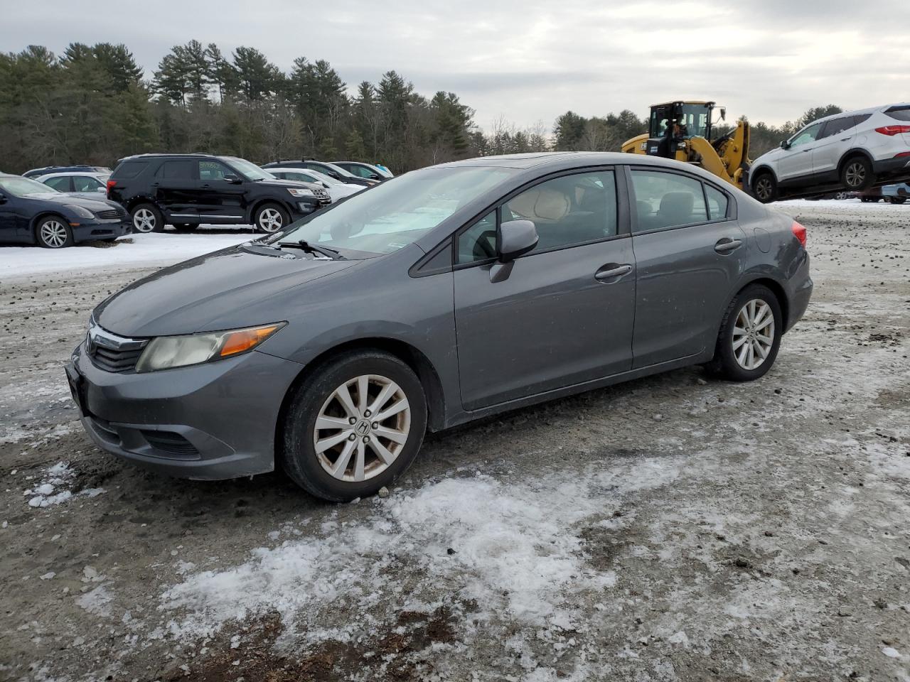 Lot #2475138439 2012 HONDA CIVIC EX