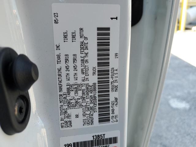 5TFKB5DB0PX100080 | 2023 TOYOTA TUNDRA CRE