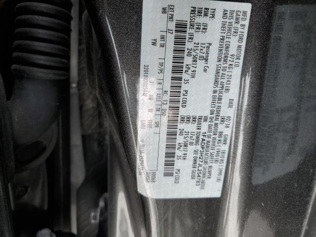 Lot #2427546321 2018 FORD FOCUS SEL salvage car