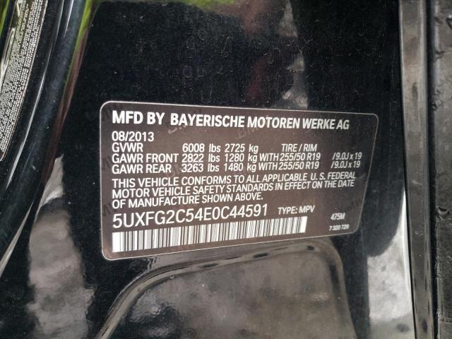 VIN 5UXFG2C54E0C44591 2014 BMW X6, Xdrive35I no.13