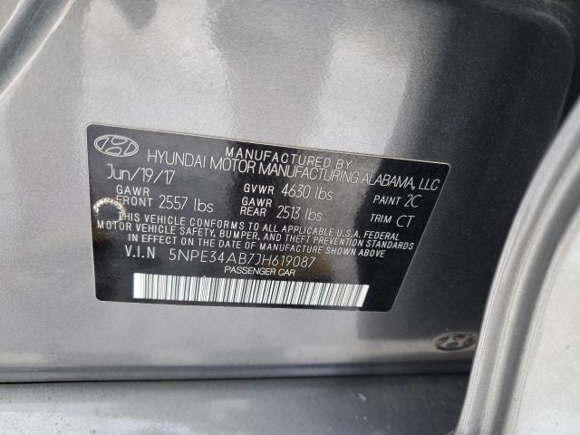 5NPE34AB7JH619087 | 2018 HYUNDAI SONATA SPO